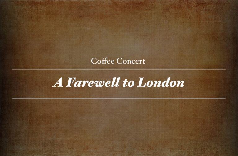 A Farewell to London