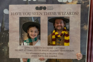 Family fun at movie night with the live symphony orchestra