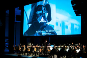 Star Wars movie and concert