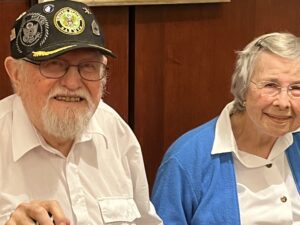 ASO patrons and friends George Coward and Linda Pearce attending an Alabama Symphony Orchestra performance in Birmingham.