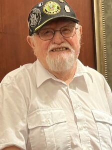 Retired Master Sergeant George Coward enjoying an Alabama Symphony Orchestra Coffee Concert at UAB’s Alys Stephens Center.
